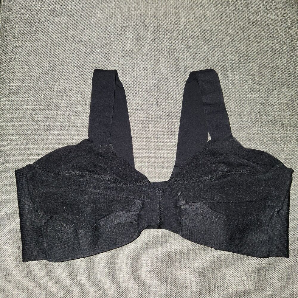 Spanx Bra-llelujah! All Hosiery Comfort Pullover Bra In Black Size 32C-D - Picture 2 of 11